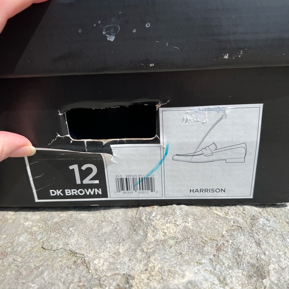 Men’s Dark Brown Banana Republic Harrison Dress Shoes - Picture 5 of 8